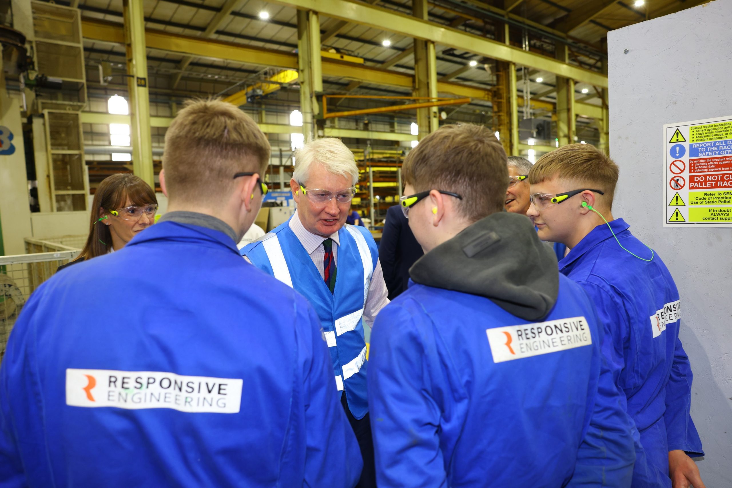 Senior MoD Stakeholders Visit Responsive Engineering at Armstrong Works Responsive Engineering