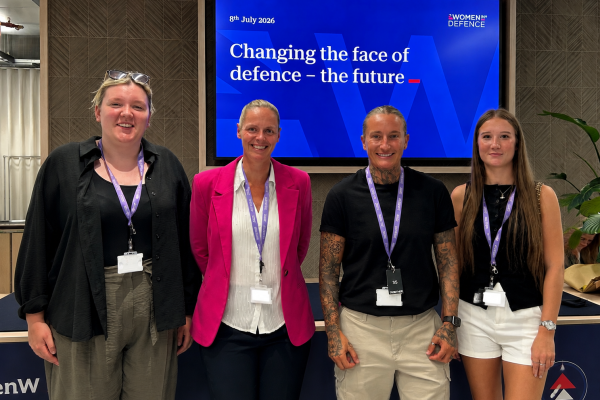 Colleagues from Armstrong Works attended the Women in Defence Critical Mass Summit