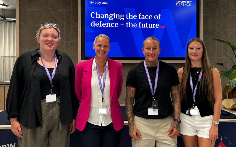 Colleagues from Armstrong Works attended the Women in Defence Critical Mass Summit